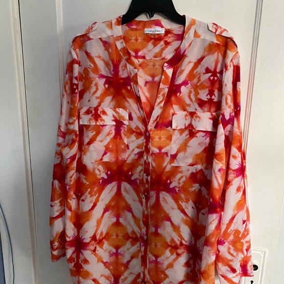 Klein | Tops Vibrant Calvin Tunic |